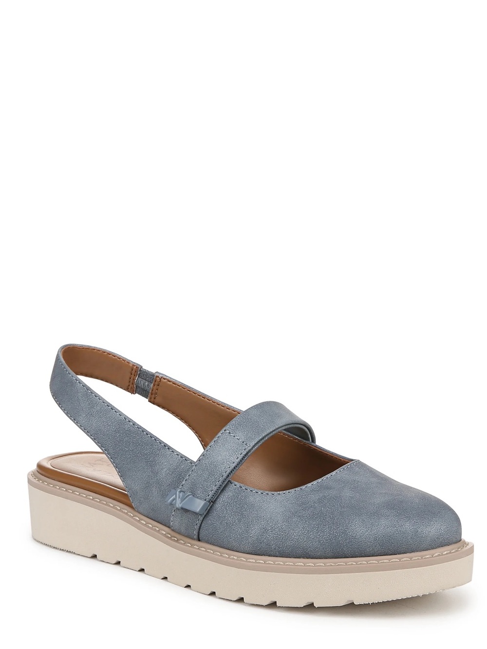 NEW Naturalizer Women's Blue Edison Mary Jane Sling-back Shoes, Size 8 M